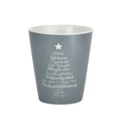 Krasilnikoff Happy Mug Becher Christmas Words