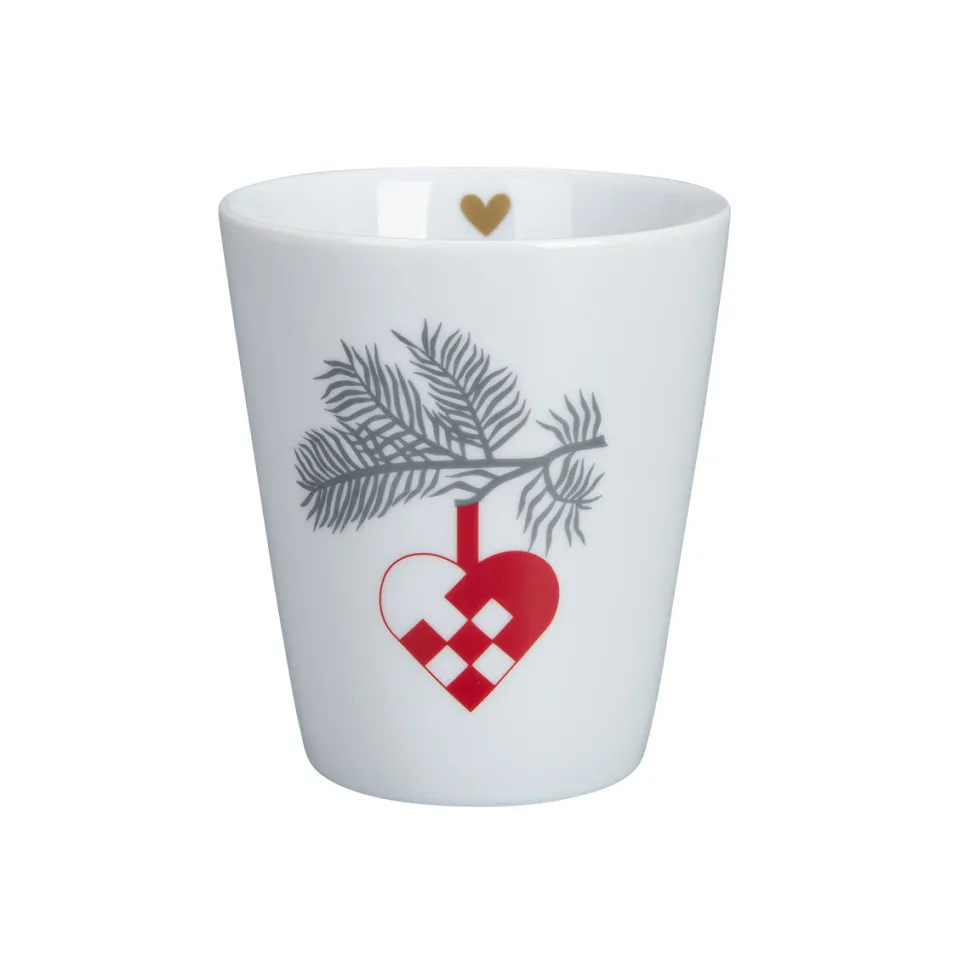 Krasilnikoff Happy Mug Christmas Heart