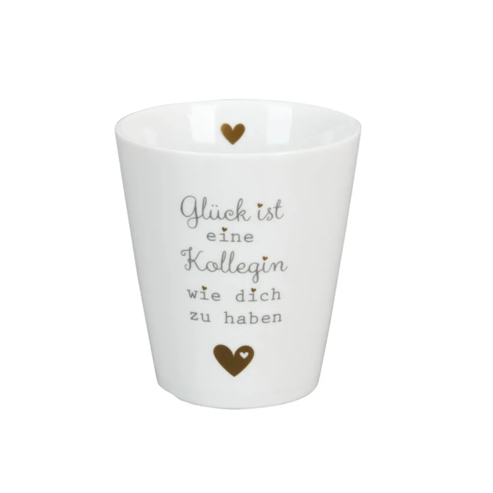 Krasilnikoff Happy Mug Glück ist eine Kollegin wie dich zu haben