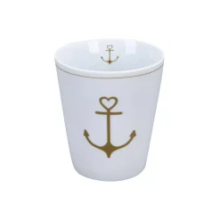 Krasilnikoff Happy Mug Gold Anchor