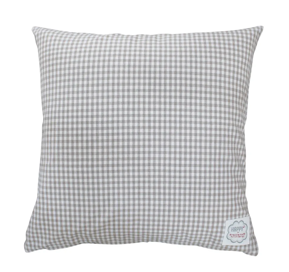 Krasilnikoff Kissenbezug kariert
