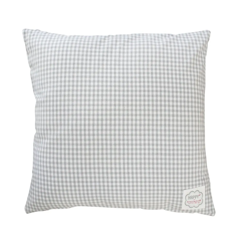 Krasilnikoff Kissenbezug kariert