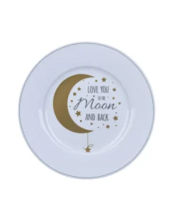 Krasilnikoff Kleiner Teller Love you to the moon