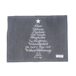 Krasilnikoff Platzmatte, Tischset Christmas Words