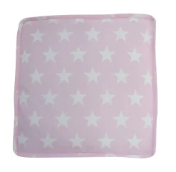 Krasilnikoff Sitzkissen Bezug Pink with Stars