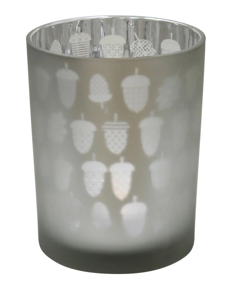 Krasilnikoff Teelichtglas / Eichel