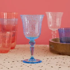 RICE Acryl Weinglas Bubble