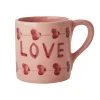 RICE Keramik Becher LOVE