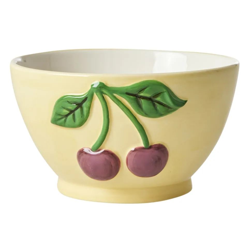 RICE Keramik Schüssel mit Kirschen