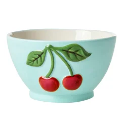 RICE Keramik Schüssel mit Kirschen