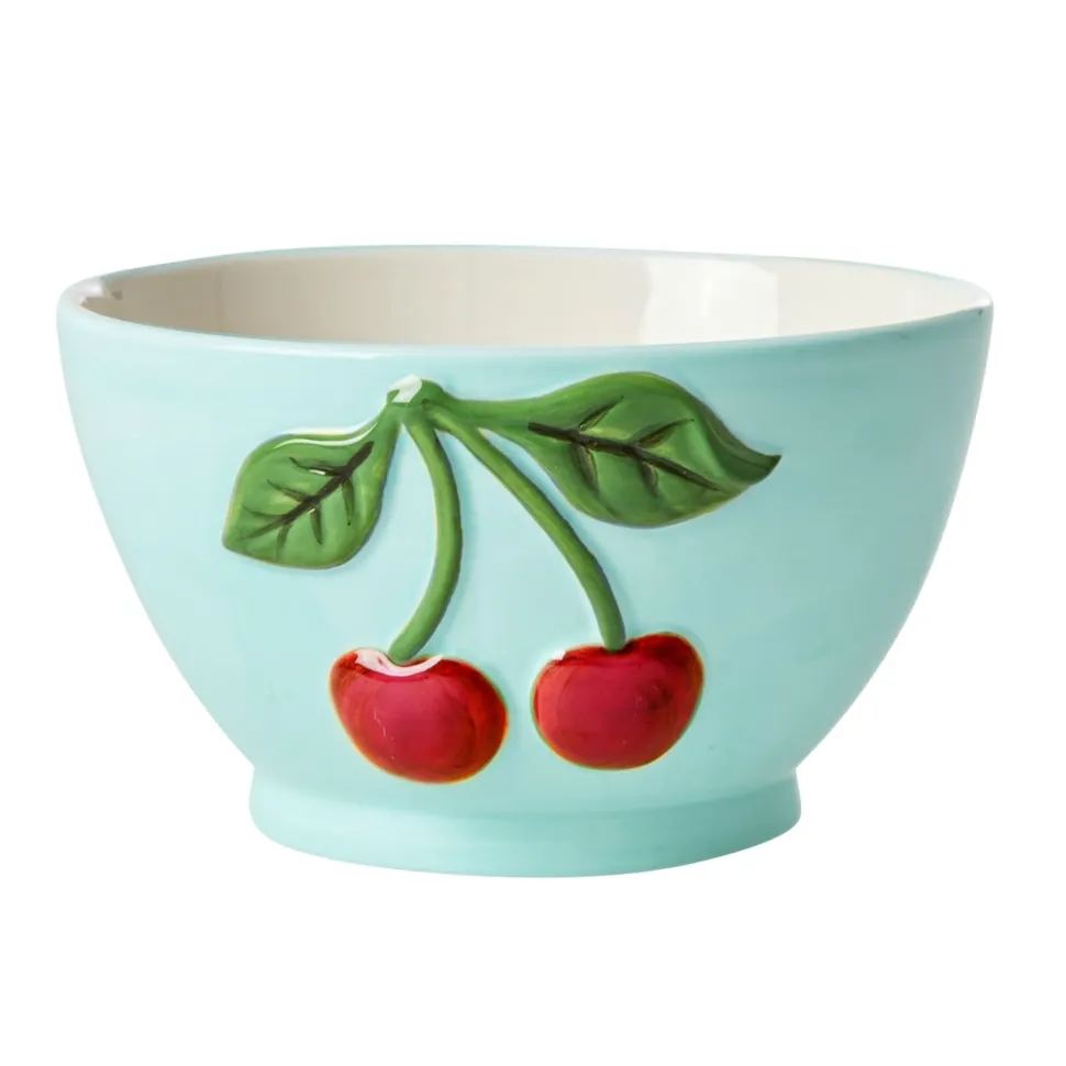 RICE Keramik Schüssel mit Kirschen