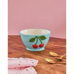 RICE Keramik Schüssel mit Kirschen