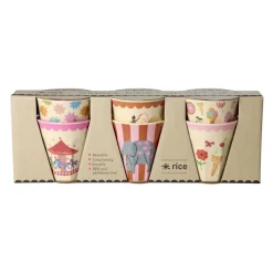 RICE Kleine Kinder Becher Fun Fair - 6er Pack