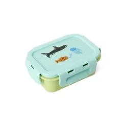 RICE Kleine Kinder Brotdose Wildlife Print