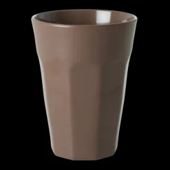 RICE Melamin Becher groß einfarbig