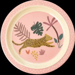 RICE Melamin Kinder Teller Jungle Animals
