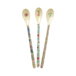 RICE Melamin Latte Löffel Flower Prints