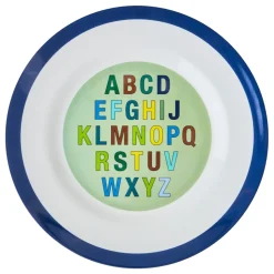RICE Melamin Speiseteller Aphabet