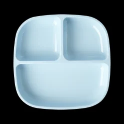 RICE Melamin Teller Kids mit 3er Einteilung