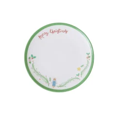 RICE Melamin Teller Xmas Angel Print