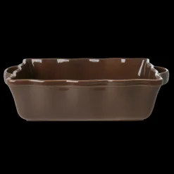 RICE Rechteckige Auflaufform aus Steingut