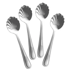 RICE Rostfreier Stahl Teelöffel 4er