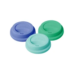 RICE Silikon Deckel für Melamin Becher 3er