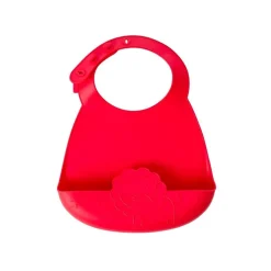 RICE Silikon Lätzchen mit Auffangschale