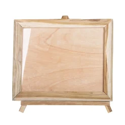 skandeko Teakholz-Bilderrahmen mit Ständer L